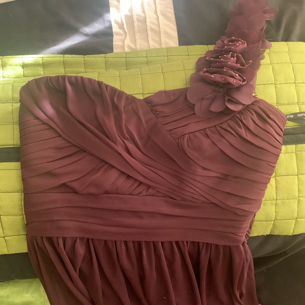 Women’s/juniors high low dress one strap